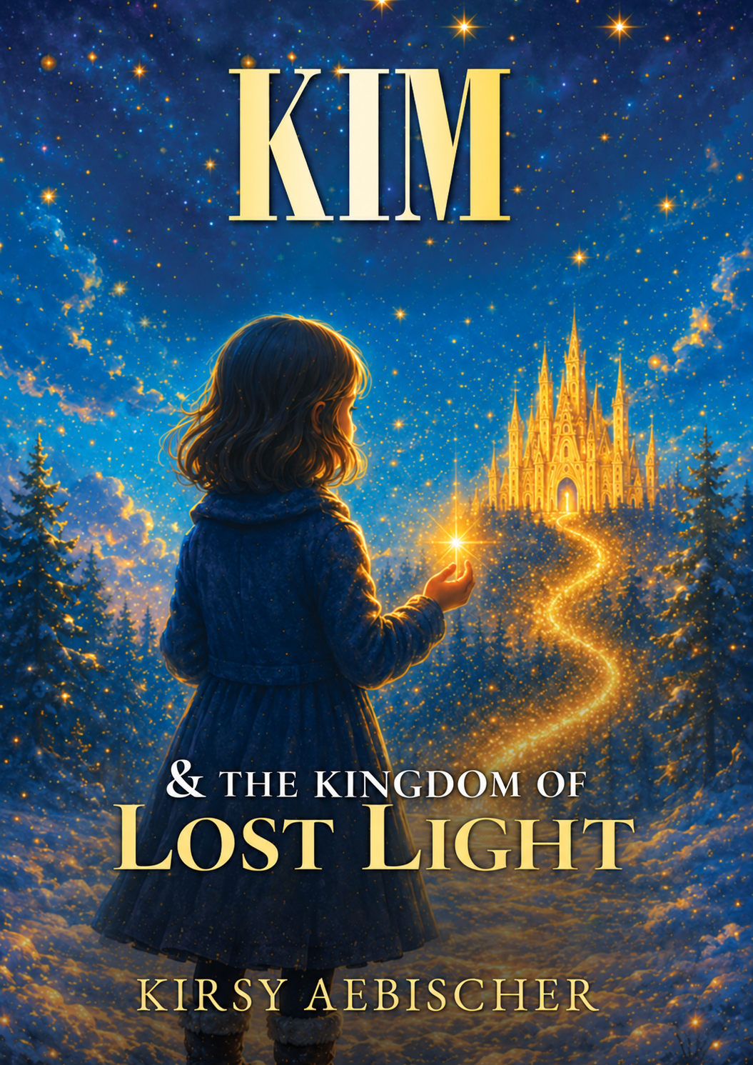 Cover of Kim and the Kingdom of Lost Light by Kirsy Aebischer