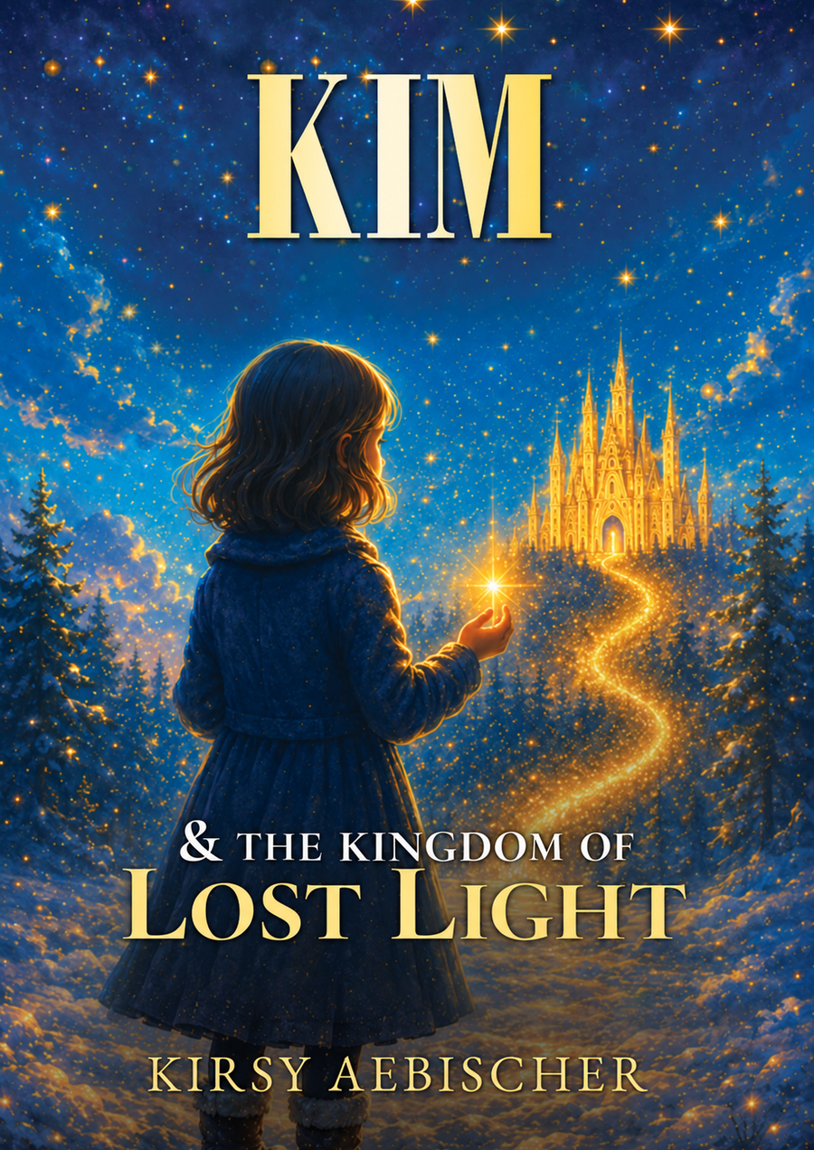 Cover of Kim and the Kingdom of Lost Light by Kirsy Aebischer